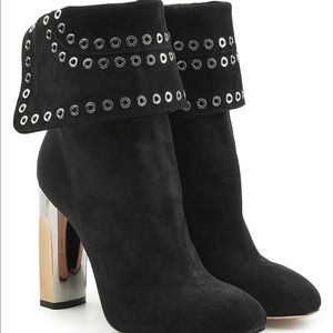 Alexander McQueen suede ankle boots